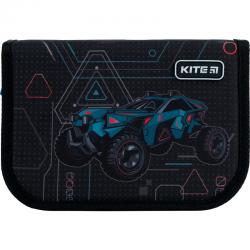 Пенал без наполнения Kite Extreme Car K22-621-10, 1 отделение, 1 отворот