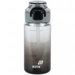 Пляшечка для води Kite K25-1212-1, 600 мл, чорна