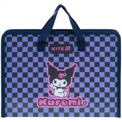 Папка-портфель на блискавці Kite Kuromi HK25-202-2, 1 відділення, A4