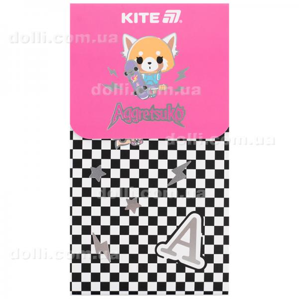 Блокнот на магніті Kite Aggretsuko AR24-092, 60 аркушів, клітинка