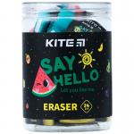 Гумка кольорова Kite Juicy K21-373, асорті