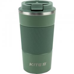 Термокружка Kite K23-458-08, 510 мл, сіро-зелена