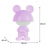 Светильник-ночник LED с аккумулятором Kite Dreamy Mouse K25-315-2-5, фиолетовый
