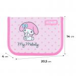 Пенал без наповнення Kite Hello Kitty HK26-621-3, 1 відділення, 1 відворот