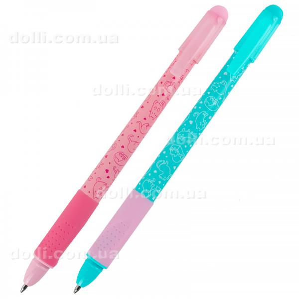 Ручка шариковая Kite EasyStart Kitty K25-099-2, синяя