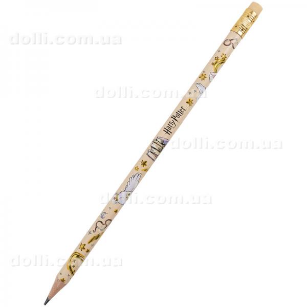 Олівець графітний з гумкою Kite Harry Potter HP25-056