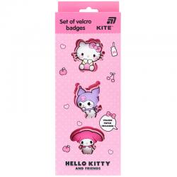 Набор бейджев на липучке Kite Hello Kitty HK26-3012-2, 3 шт.