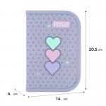 Пенал без наповнення Kite Lovely K26-621-3, 1 відділення, 1 відворот
