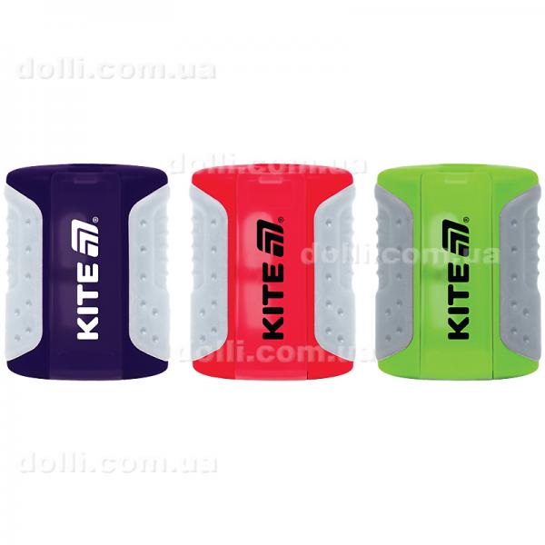 Точилка з контейнером Kite Soft K25-370, асорті