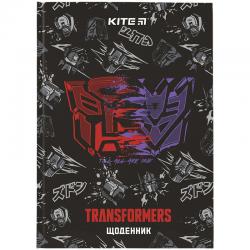 Щоденник шкільний Kite Transformers TF24-262, тверда обкладинка