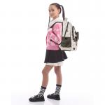 Рюкзак шкільний GoPack Education Beige Polka Dots GO26-182M-3
