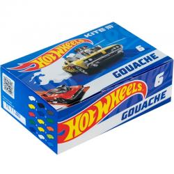 Гуашь Kite Hot Wheels HW23-062, 6 цветов