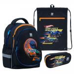 Шкільний набір Kite Education Hot Wheels SET_HW22-700M(2p)