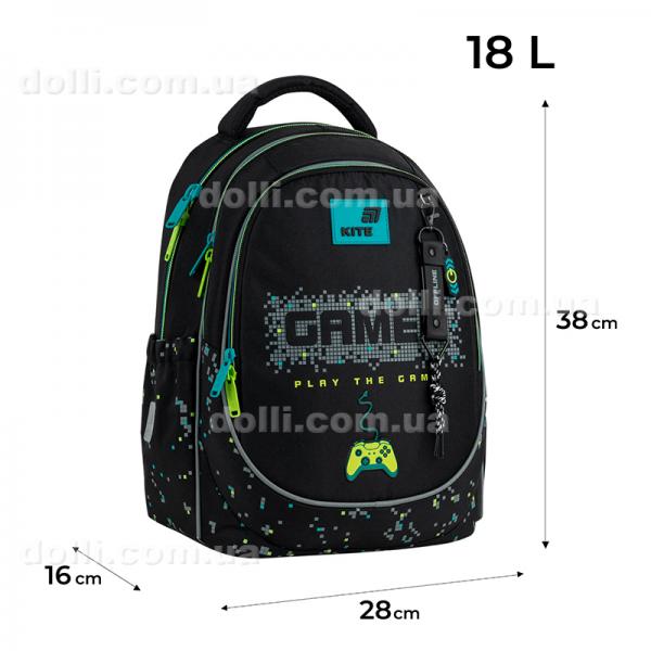 Рюкзак шкільний Kite Education Play the Game K26-700M-4