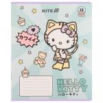 Тетрадь школьная Kite Hello Kitty HK25-234-1, 12 листов, линия