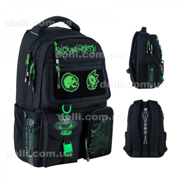 Рюкзак Kite Education teens Rick and Morty RM24-2587M