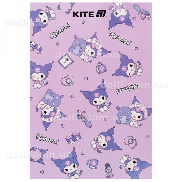 Блокнот-планшет Kite Kuromi HK25-194-1, A5, 50 листов, клетка