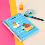 Блокнот на спирали Kite Cute 2 K25-1911-2, А5, 80 листов, клетка