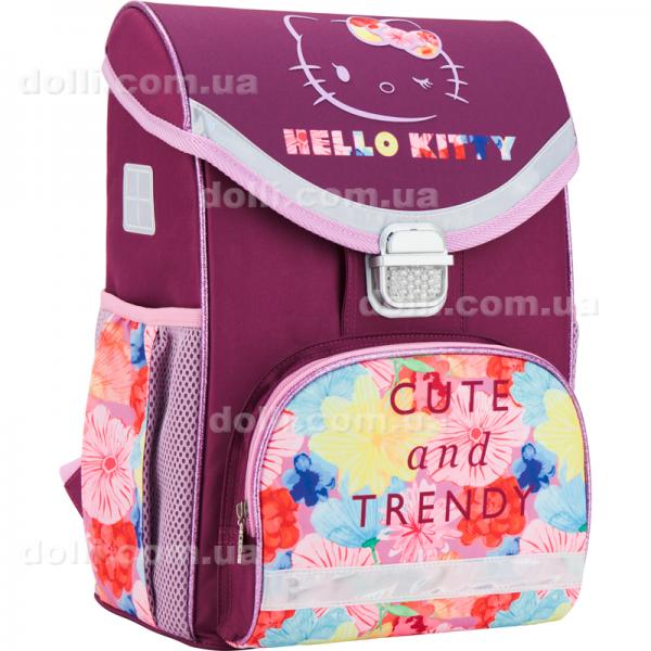 Ранец школьный ортопедический каркасный Kite Hello Kitty HK17-529S
