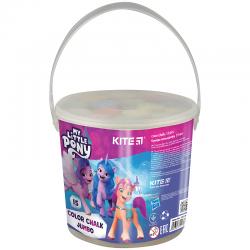 Мел цветной Kite Jumbo My Little Pony LP24-074, 15 штук в ведерке