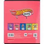 Зошит шкільний Kite Hot Wheels HW24-237, 18 аркушів, лінія