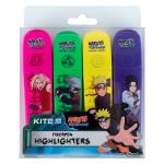 Маркер Highlighter Kite Naruto NR24-444, набор из 4-х цветов