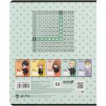Тетрадь школьная Kite Harry Potter HP25-232-1, 12 листов, клетка