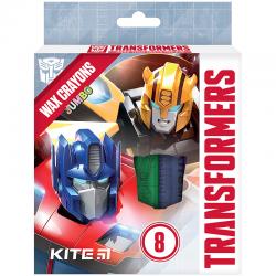 Крейда воскова Jumbo Transformers TF24-076, 8 кольорів