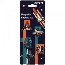 Набір магнітних закладок-лясе Kite Space K24-497