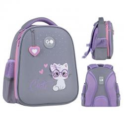 Рюкзак школьный полукаркасный GoPack Education Cute Kitty GO26-165S-3