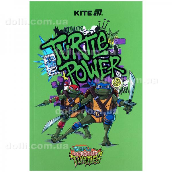 Блокнот Kite Ninja Turtles NT25-193-1, термобиндер, A5, 64 листа, нелинованный