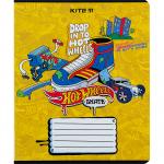 Зошит шкільний Kite Hot Wheels HW24-236, 18 аркушів, клітинка