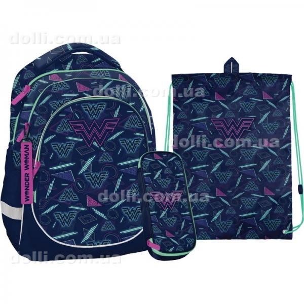 Рюкзак полукаркасный Kite Education DC Comics SET_DC22-700M