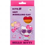 Пластилин восковой Kite Hello Kitty HK25-086, 12 цветов, 200 г