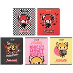 Зошит шкільний Kite Aggretsuko AR25-238, 24 аркуші, клітинка