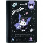 Блокнот з магнітною закладкою Kite Kuromi HK25-192, А5, 60 аркушів, клітинка