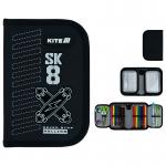 Пенал з наповненням Kite Skate K26-622H-4, 1 відділення, 2 відвороти