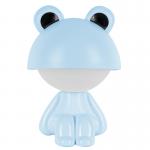 Світильник-нічник LED з акумулятором Kite Cute Froggy K25-316-3-3, блакитний