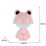 Світильник-нічник LED з акумулятором Kite Cute Froggy K25-316-3-2, рожевий