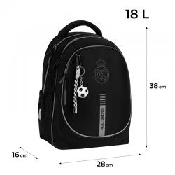 Рюкзак школьный Kite Education Real Madrid RL26-700M