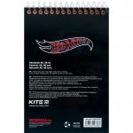 Блокнот пластиковий Kite Hot Wheels HW24-196, А6, 48 аркушів, нелінований