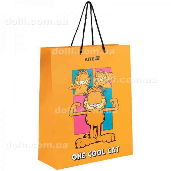 Пакет паперовий подарунковий Kite Garfield GF25-266, 26х32см