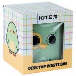 Настольный контейнер для мусора Kite K24-011-1, зеленый