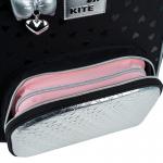 Рюкзак школьный каркасный Kite Education Black&Silver K26-556M-2