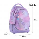 Школьный набор Kite Education Catsline SET_K25-724S-2 (рюкзак, пенал, сумка)