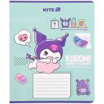 Зошит шкільний Kite Kuromi HK25-236-1, 18 аркушів, клітинка