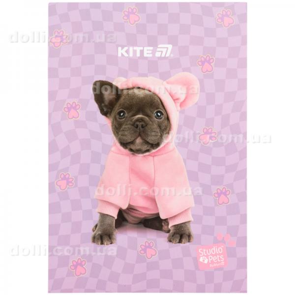 Блокнот-планшет Kite Studio Pets SP25-194, A5, 50 аркушів, клітинка