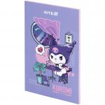 Блокнот Kite Kuromi HK25-193, термобиндер, A5, 64 листа, нелинованный
