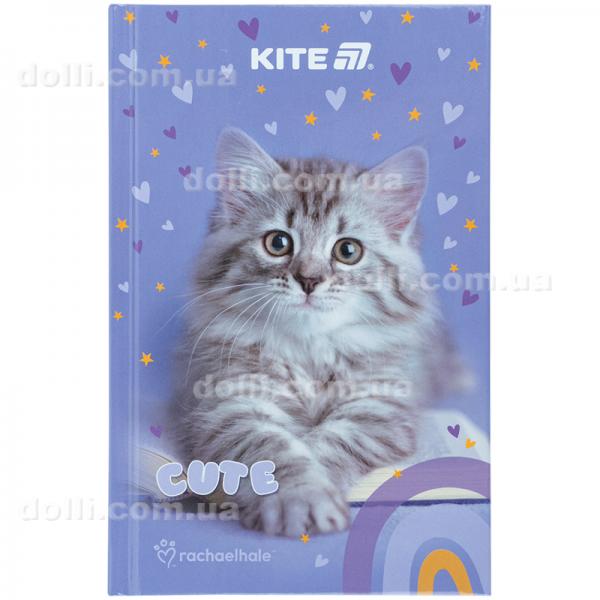 Книга записная Kite Rachael Hale R25-199, твердая обложка, A6, 80 листов, клетка