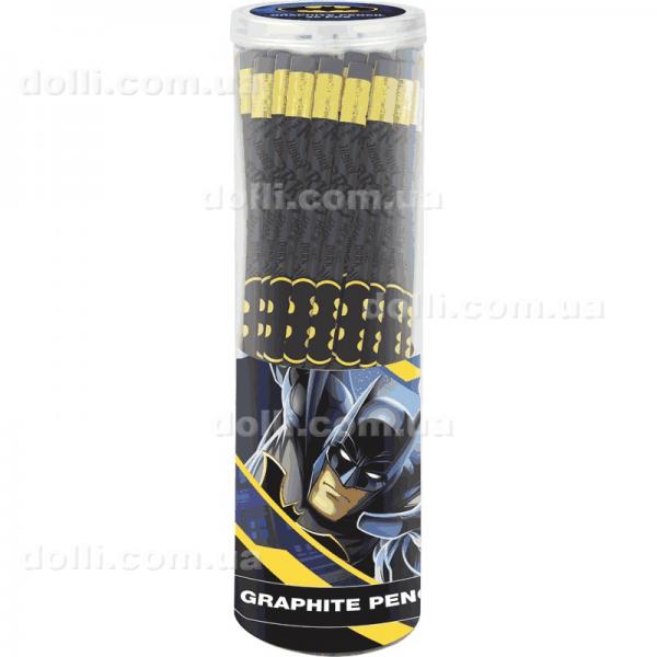Олівець графітний з гумкою Kite DC Comics DC22-056